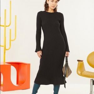 Simon Miller black rib dress, size S